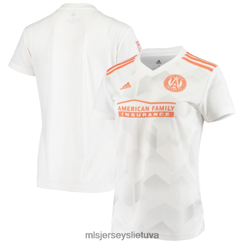 džersis „Atlanta United Fc Adidas white 2019“ išvykos ​​marškinėlių kopija moterys MLS Jerseys 2LHJZF287