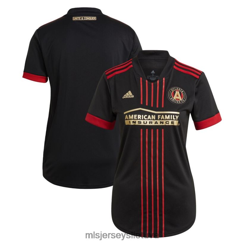 džersis atlanta united fc adidas black 2021 the blvck kit replica jersey moterys MLS Jerseys 2LHJZF81