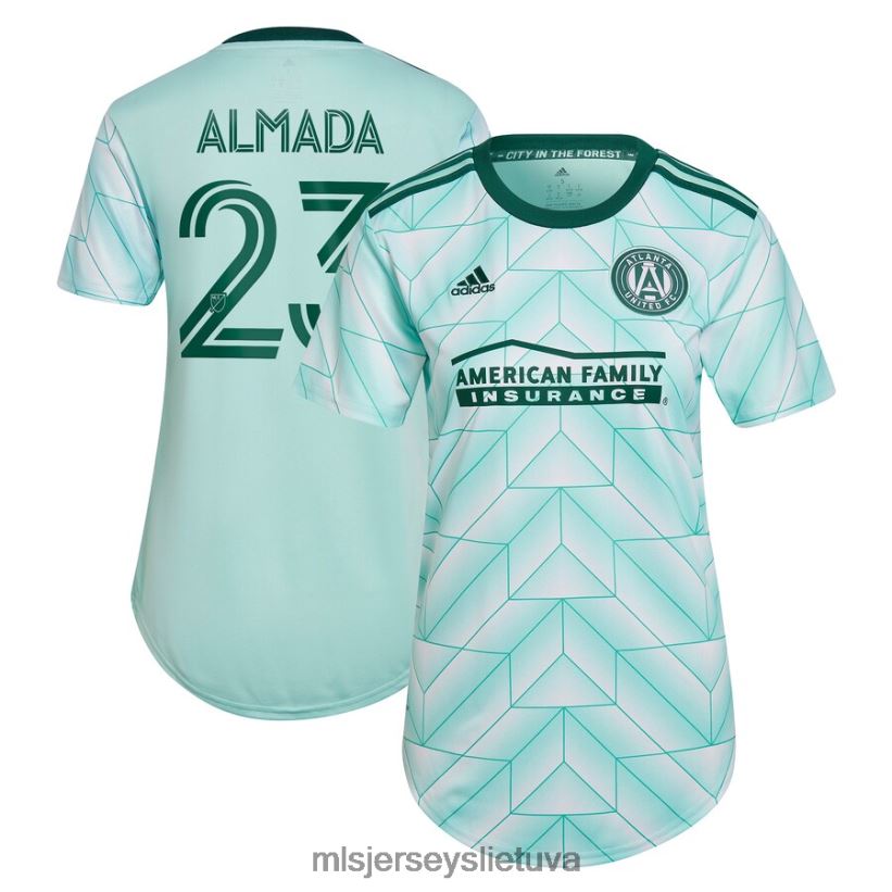 džersis atlanta united fc thiago almada adidas mint 2023 the forest kit replika player marškinėliai moterys MLS Jerseys 2LHJZF741