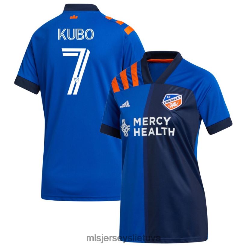 džersis fc cincinnati yuya kubo adidas blue 2020 paryškinti marškinėlių kopija moterys MLS Jerseys 2LHJZF991