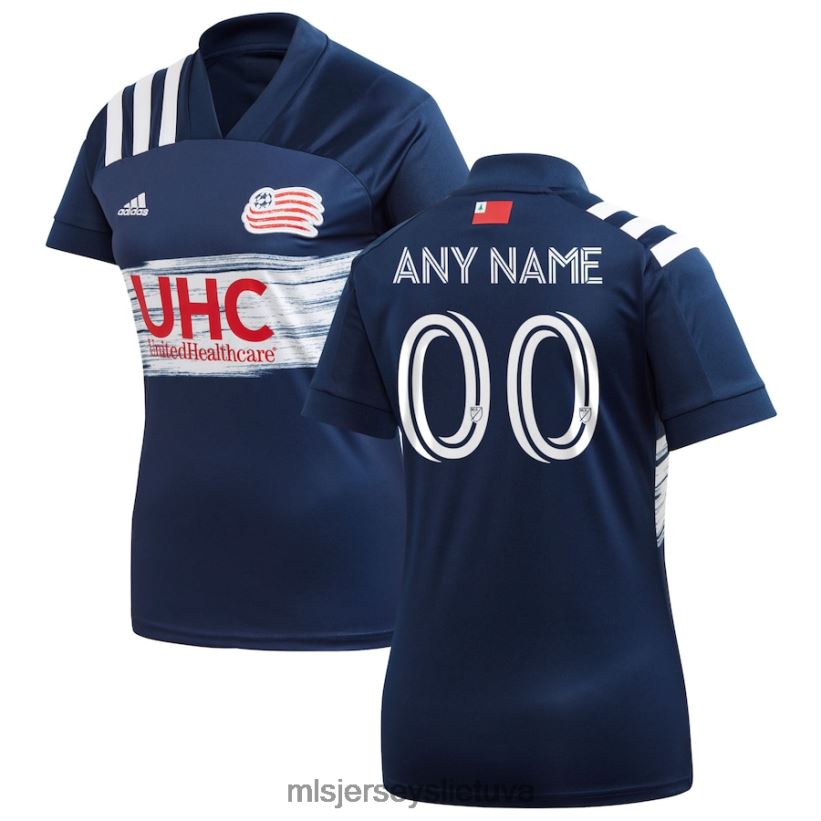 džersis Naujoji Anglijos revoliucija Adidas navy 2020 originalus pritaikytas marškinėlio kopija moterys MLS Jerseys 2LHJZF1362