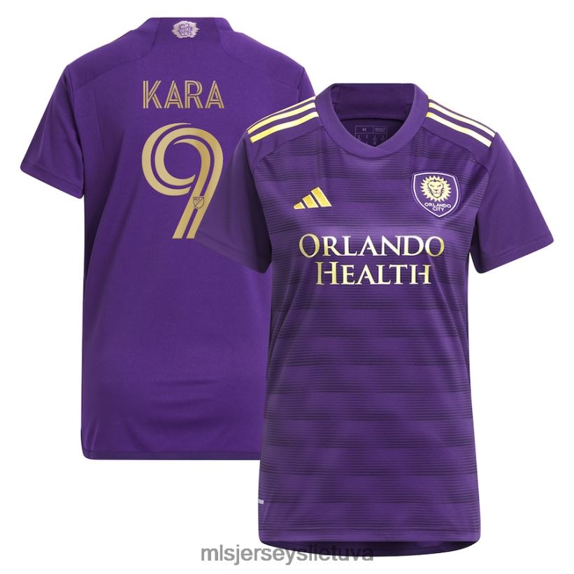 džersis Orlando City sc ercan kara Adidas purple 2023 the wall kit replica player marškinėliai moterys MLS Jerseys 2LHJZF1129
