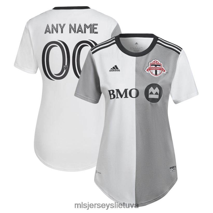 džersis toronto fc adidas baltas 2022 m. bendruomenės komplektas, pritaikytas marškinėlių kopijai moterys MLS Jerseys 2LHJZF1009