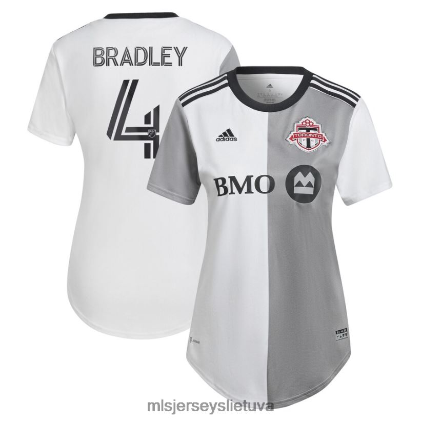 džersis toronto fc michael bradley adidas white 2022 bendruomenės rinkinio replikos žaidėjo marškinėliai moterys MLS Jerseys 2LHJZF1445