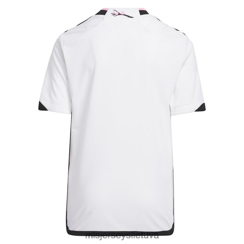 džersis d.c. „United Adidas white 2023“ vyšnių žiedų rinkinio kopijos megztinis vaikai MLS Jerseys 2LHJZF62