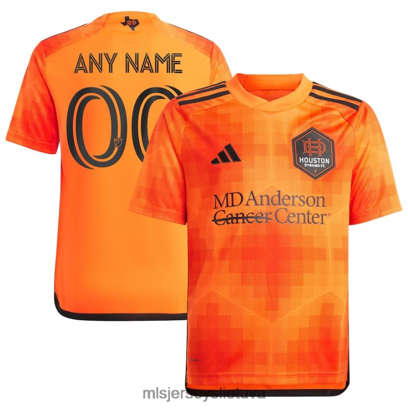 džersis houston dynamo fc adidas orange 2023 el sol replika custom jersey vaikai MLS Jerseys 2LHJZF554