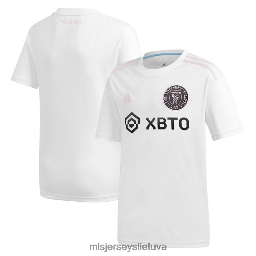 džersis inter Miami cf Adidas white 2020 pirminės kopijos marškinėliai vaikai MLS Jerseys 2LHJZF124