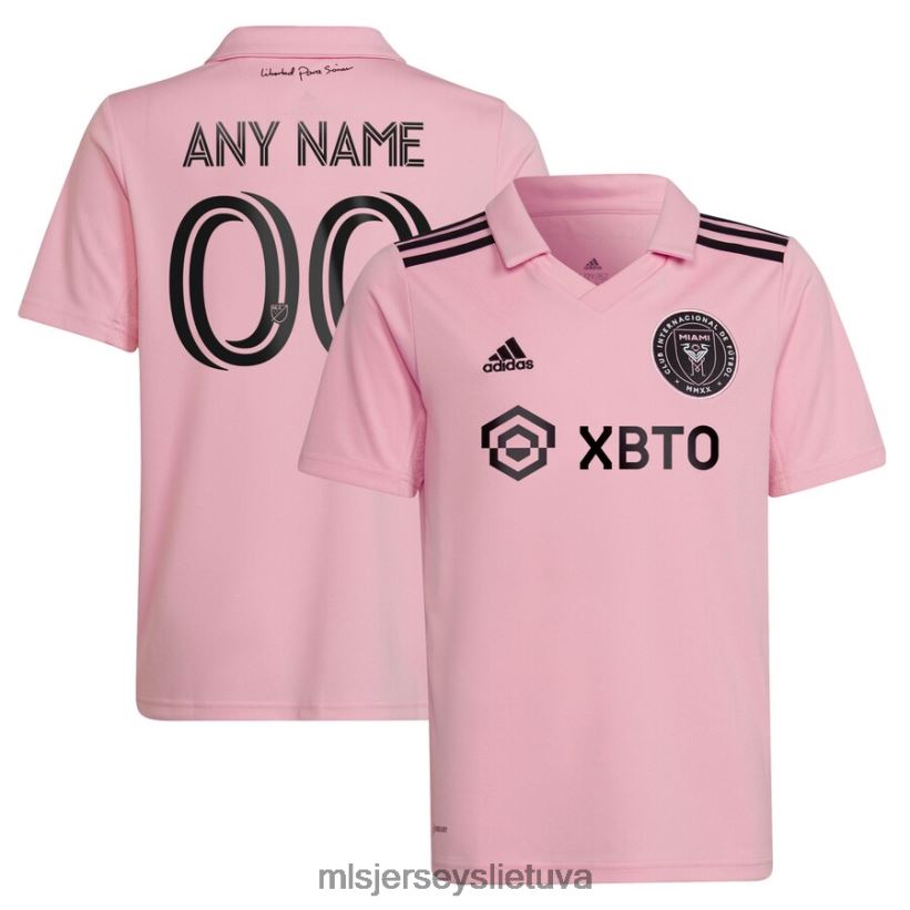 džersis inter miami cf Adidas pink 2022 the heart beat kit replica custom jersey vaikai MLS Jerseys 2LHJZF673
