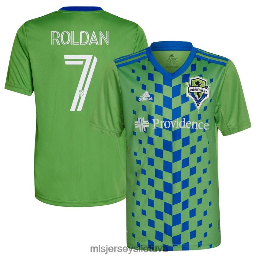 džersis Seattle Sounders fc Cristian Roldan Adidas Green 2023 Legacy Green replikos žaidėjo megztinis vaikai MLS Jerseys 2LHJZF207