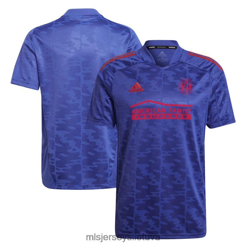 džersis atlanta united fc adidas blue 2022 primeblue replikos megztinis vyrų MLS Jerseys 2LHJZF131