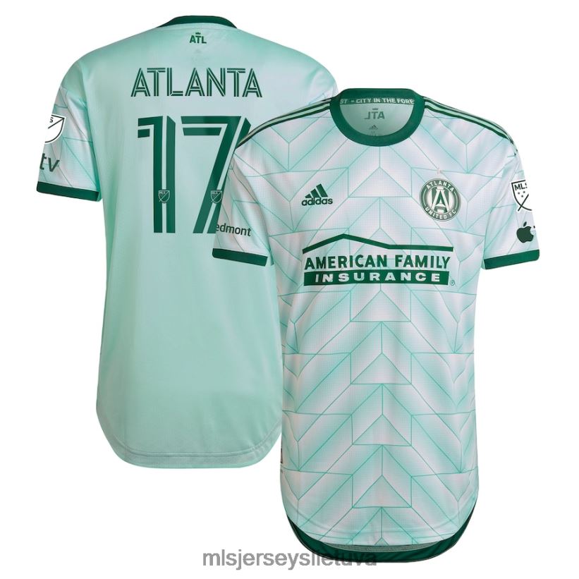 džersis atlanta united fc adidas mint 2023 miško rinkinio autentiški žaidėjo marškinėliai vyrų MLS Jerseys 2LHJZF875
