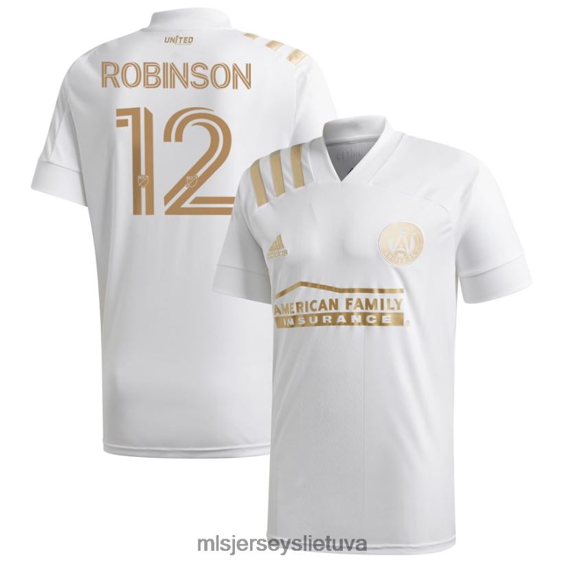 džersis Atlanta United Fc Miles Robinson Adidas White 2020 King's Replica Jersey vyrų MLS Jerseys 2LHJZF1407