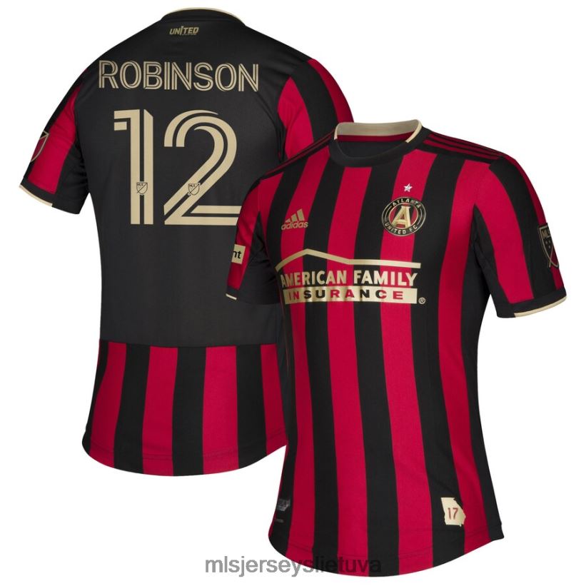 džersis atlanta united fc miles robinson adidas red 2020 star and stripes autentiškas megztinis vyrų MLS Jerseys 2LHJZF1409