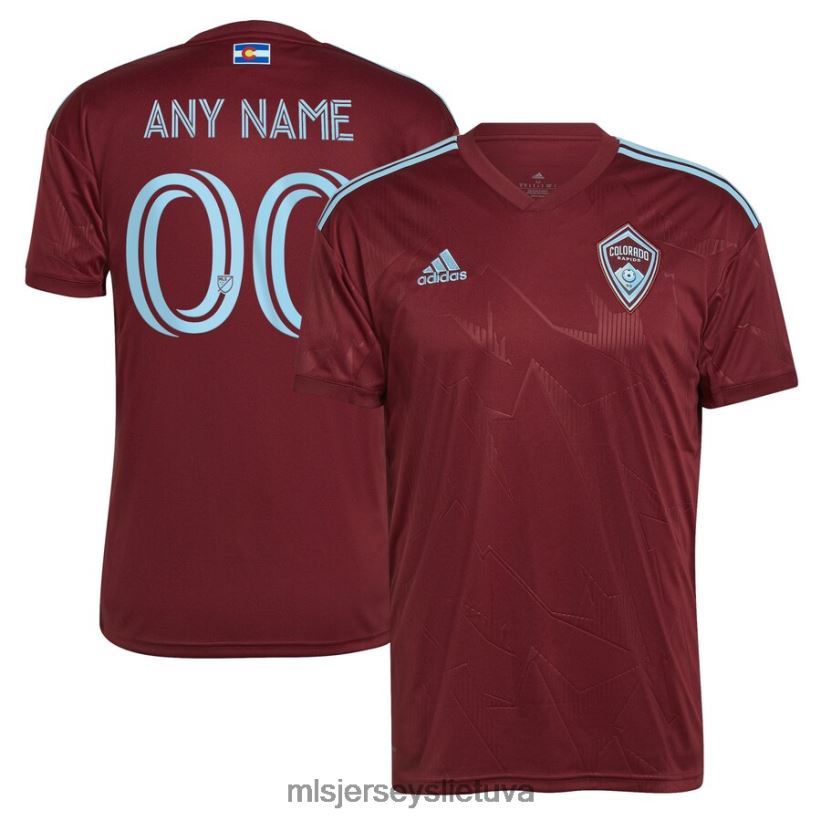 džersis kolorado slenksčiai Adidas bordo 2022 m. klubo marškinėlių kopija vyrų MLS Jerseys 2LHJZF577