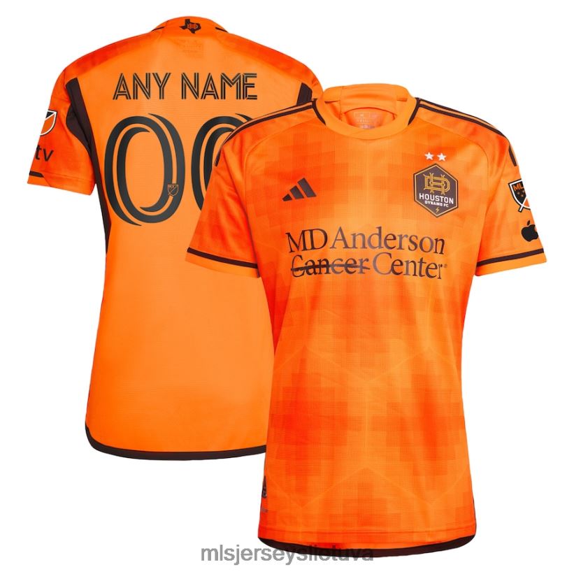 džersis houston dynamo fc adidas orange 2023 el sol autentiški individualūs marškinėliai vyrų MLS Jerseys 2LHJZF478