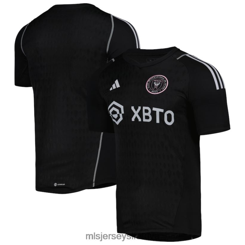 džersis inter miami cf Adidas black 2023 replika vartininko marškinėliai vyrų MLS Jerseys 2LHJZF549