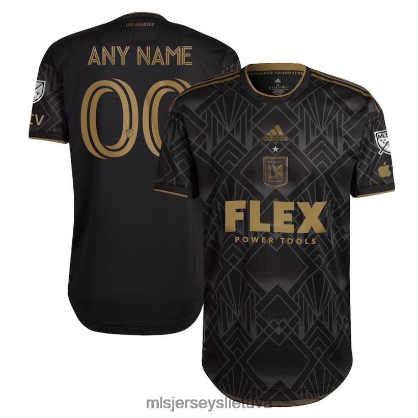 džersis lafc Adidas juodas 2023 penkerių metų jubiliejaus rinkinys autentiškas individualus džersis vyrų MLS Jerseys 2LHJZF13