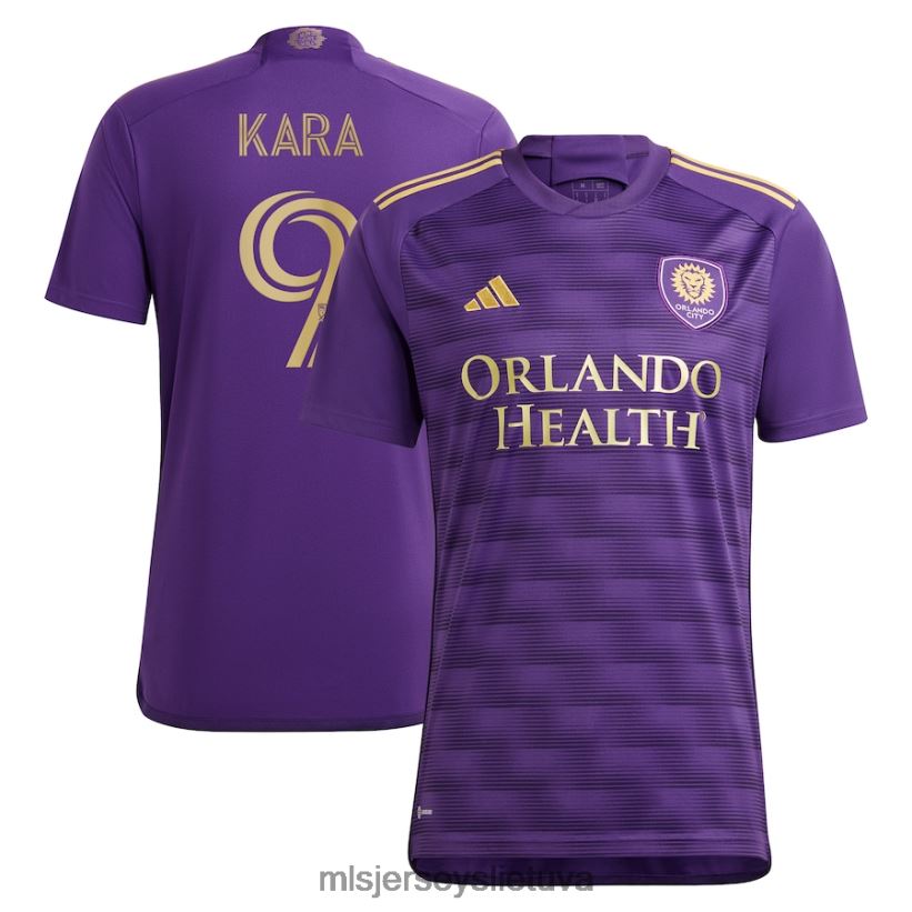 džersis Orlando City sc ercan kara Adidas purple 2023 the wall kit replica player marškinėliai vyrų MLS Jerseys 2LHJZF1146