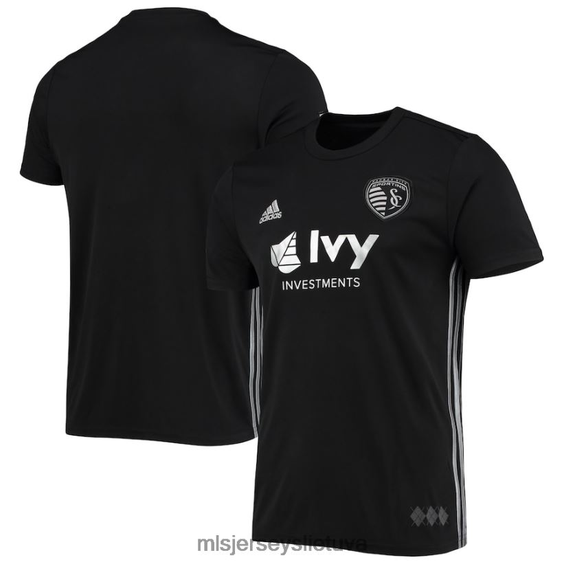 džersis sportinis kansas city adidas black away 2018 m. marškinėlių kopija vyrų MLS Jerseys 2LHJZF886